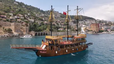 Alternative view of Alanya Boat Tour