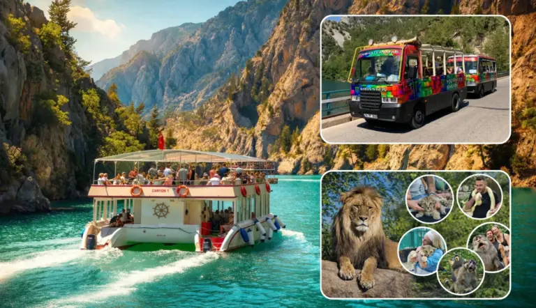 Alanya Green Canyon Cabrio Safari and Lion Park Tour