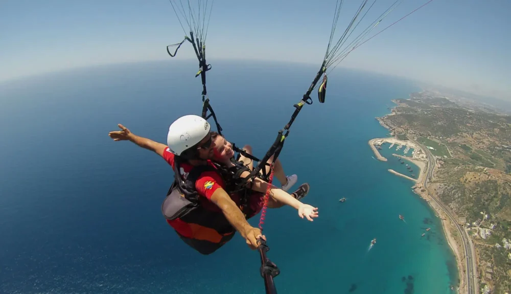 Alternative view of Alanya Paragliding Tour
