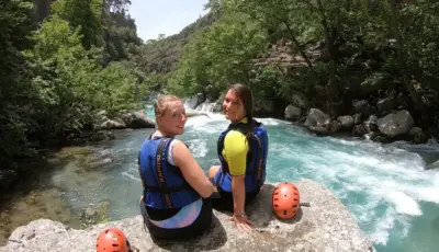 Side Canyoning–Rafting–Zipline Tour Tursay Travel 11