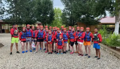 Side Canyoning–Rafting–Zipline Tour Tursay Travel 12