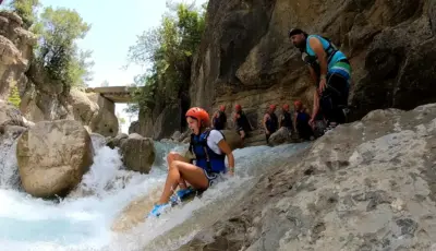 Side Canyoning–Rafting–Zipline Tour Tursay Travel 15