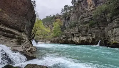 Side Canyoning–Rafting–Zipline Tour Tursay Travel 17