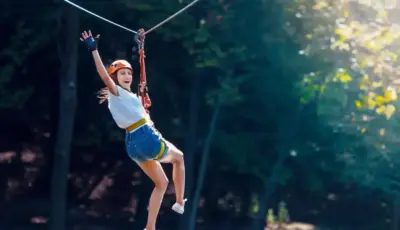 Alternative view of Side Canyoning–Rafting–Zipline Tour