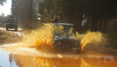 Alternative view of Side Jeep Safari Tour