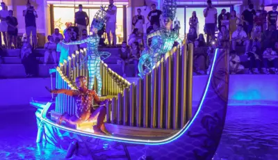 The Land Of Legends Night Tour From Side