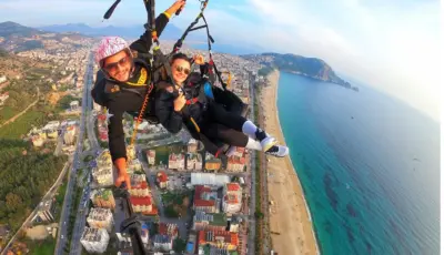 Alternative view of Belek Paragliding Tour