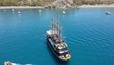 Alternative view of Kemer Boat Tour from Belek