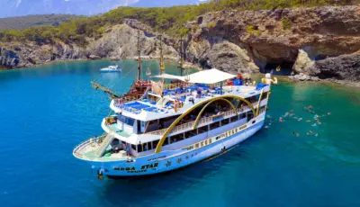 Belek’ten Mega Star Kemer Tekne Turu