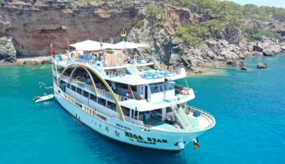 Mega Star Kemer Boat Tour From Belek Tursay Travel 3
