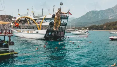 Mega Star Kemer Boat Tour From Belek Tursay Travel 4