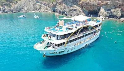 Mega Star Kemer Boat Tour From Belek Tursay Travel 6