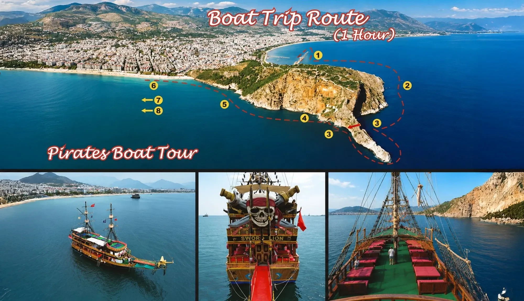 Alanya City & Boat Combo Tour - Image 13